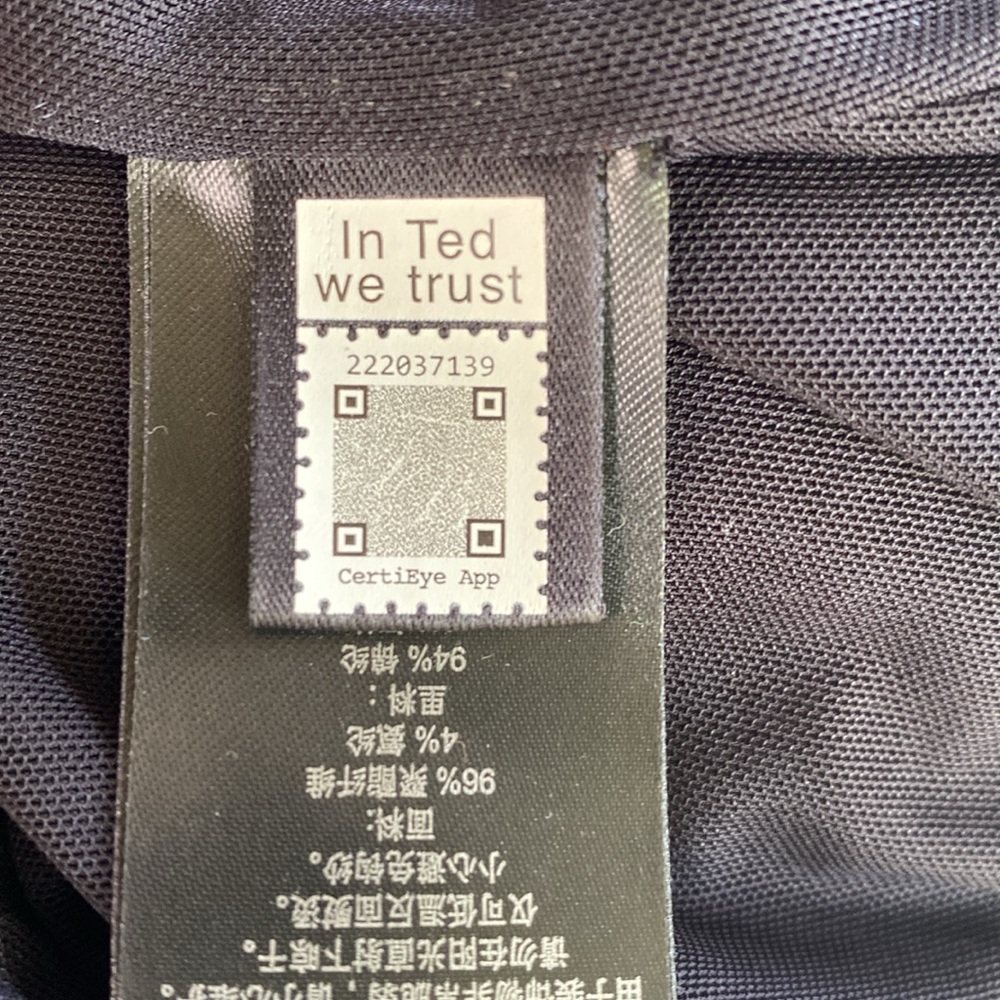 Ted Baker London Lovato Sequin Top Brown Size 10 US - Picture 12 of 12